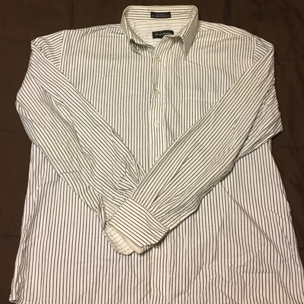 Michael Brandon Long Sleeve Button Down